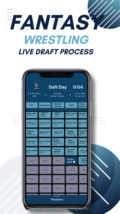 The Fantasy Wrestling App Screenshot