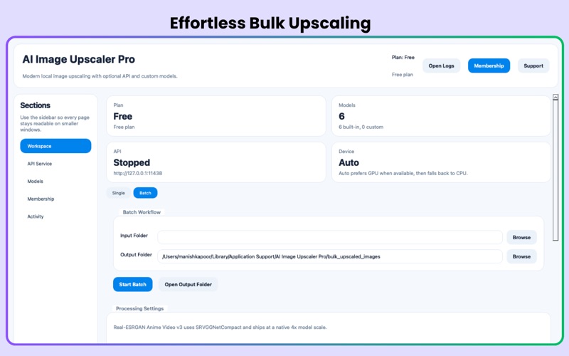 AI Image Upscaler Pro screenshot