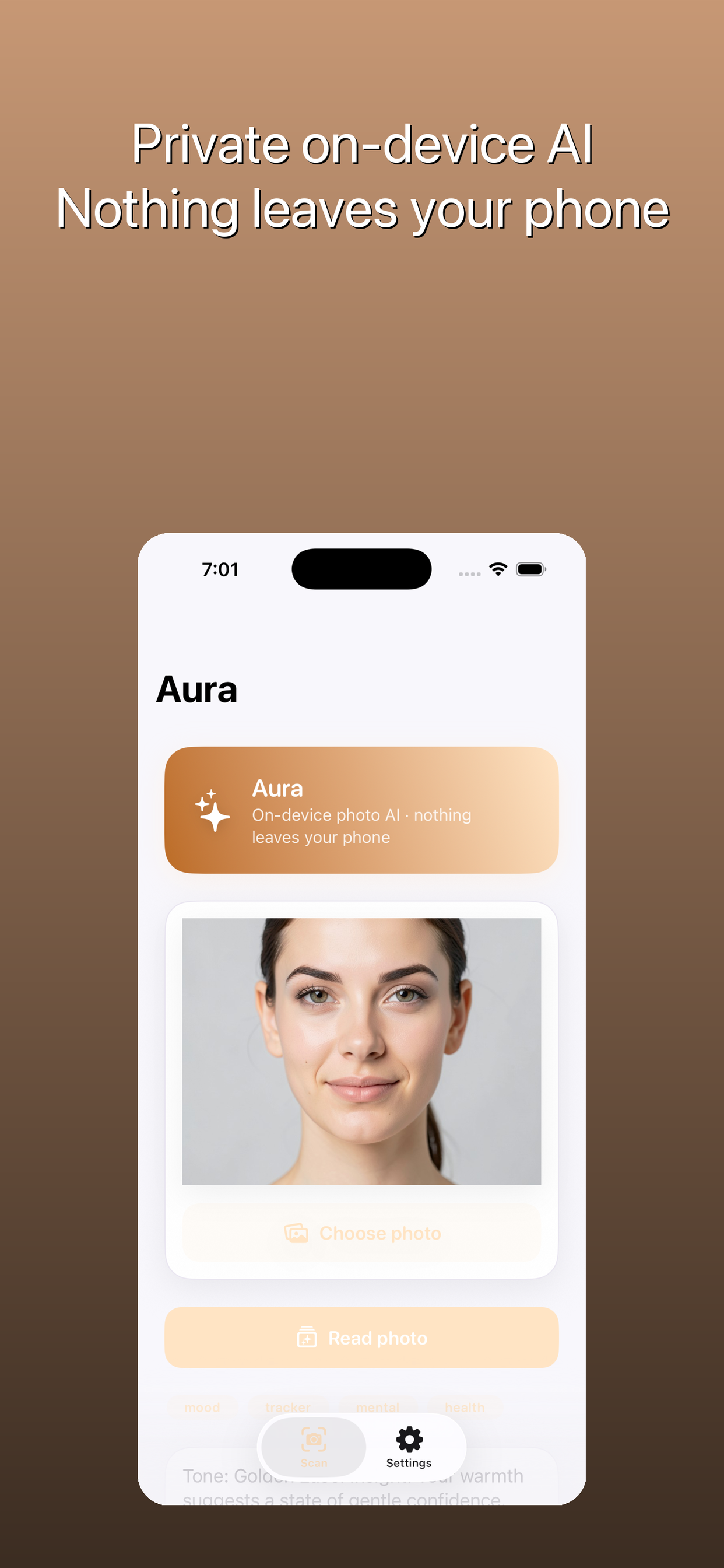 Aura: Private Mood Lens screenshot 2