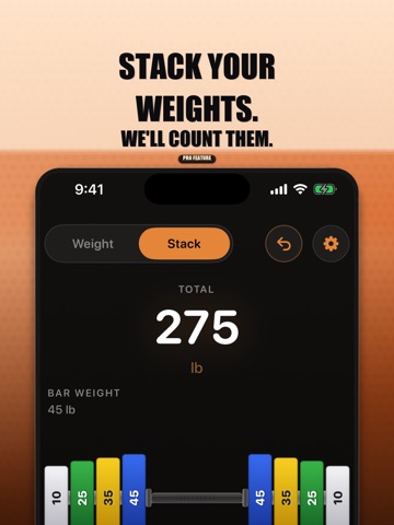 Fast Barbell Plate Calculator iPad screenshot