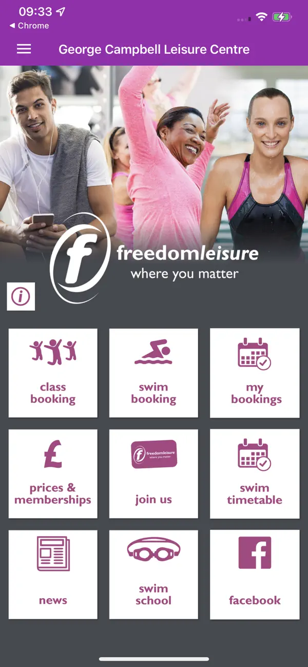 Screenshot #1 pour Freedom Leisure