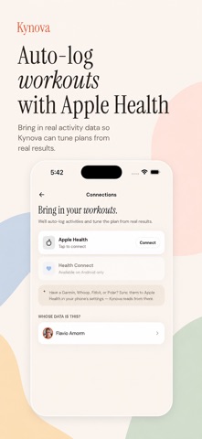 Kynova AI Family Fitness iPhone screenshot