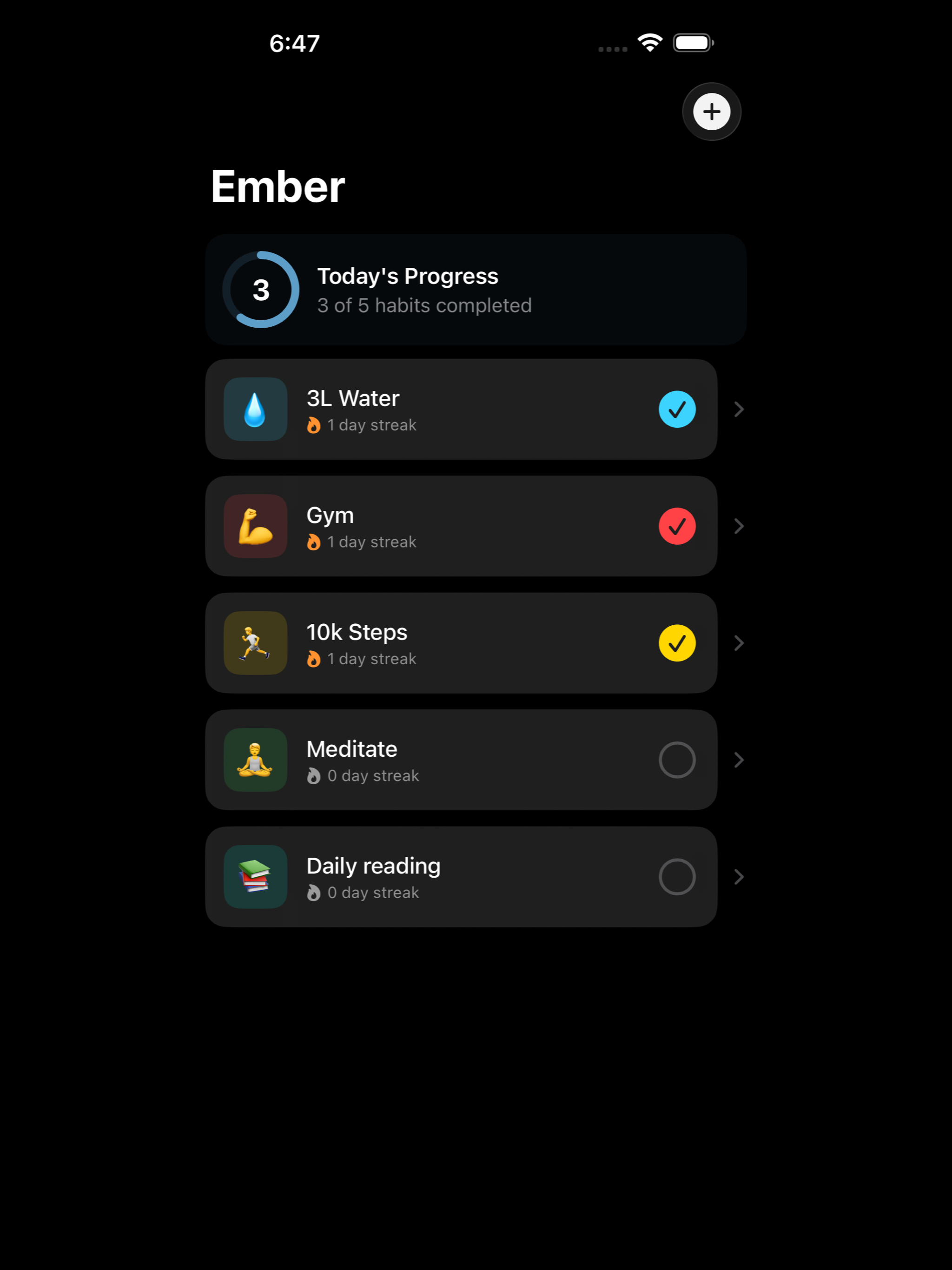 Ember – Habit Tracker screenshot 9