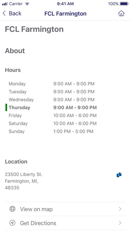 Farmington Community Library screenshot-5