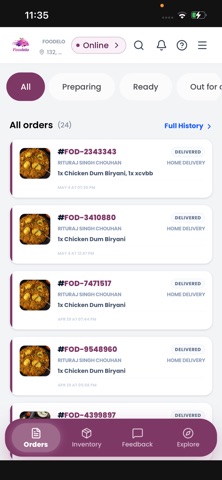 Foodelo Restaurant screenshot