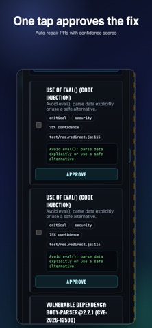 Codecanic: Code Security iPhone screenshot