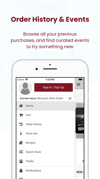 The Wine Outlet Screenshot