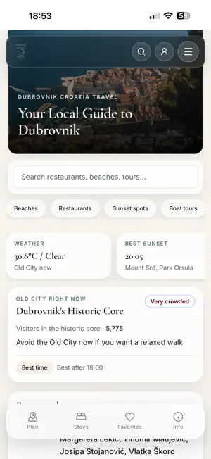 Dubrovnik Travel Local Tips screenshot 1