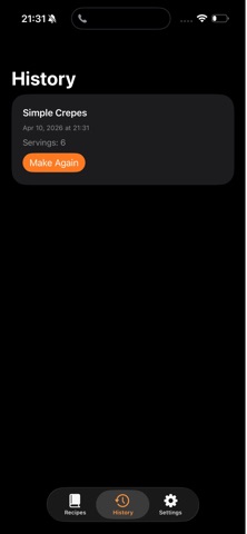 RecipeScale Screenshot 5 of 5