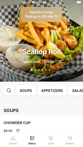 App screenshot