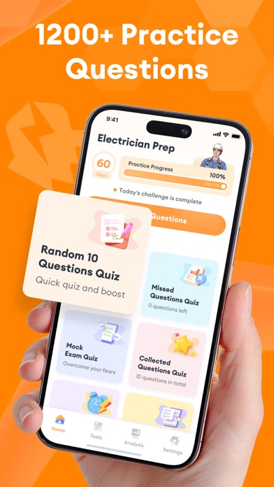 Electrician Test Prep 2026 iPhone screenshot 2 - Education app
