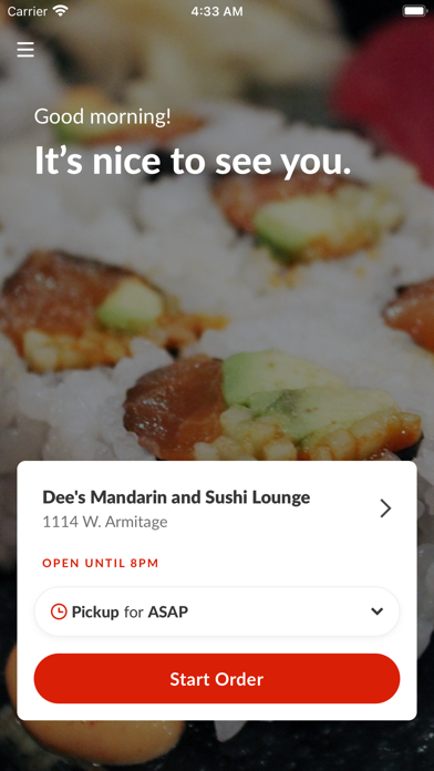 Dee's Mandarin & Sushi Lounge iPhone screenshot 2 - Food & Drink app