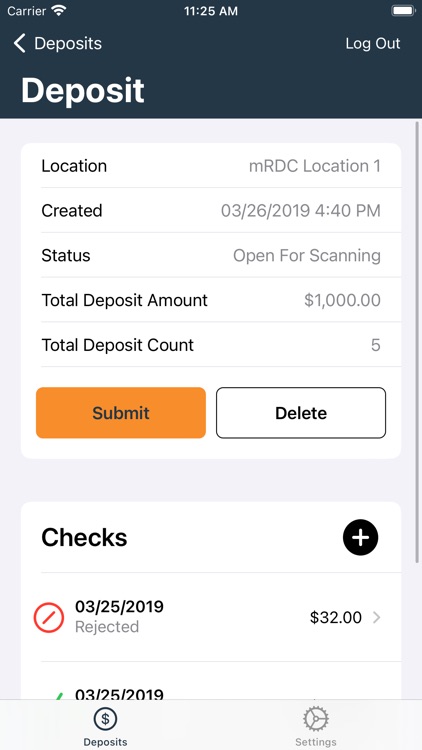 One Florida Mobile Deposit