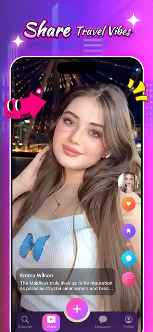 Trilux - Video&Social iPhone screenshot 1