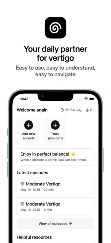 Steady Path: Vertigo tracker screenshot