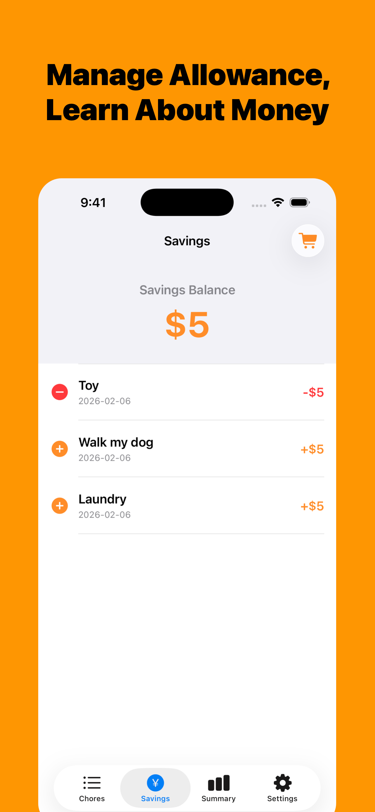 Chore Tracker: Kids Allowance screenshot 4
