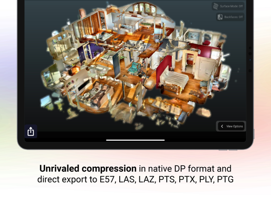 Dot3D - LiDAR 3D Scanning iPad screenshot 6 - Photo & Video app