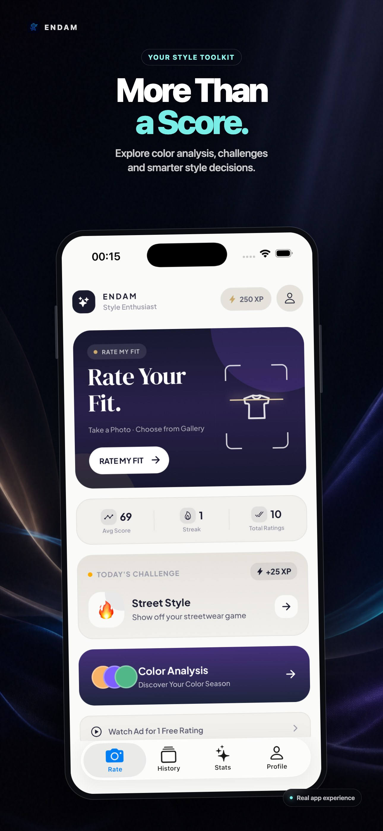 Endam: AI Outfit Rater screenshot 5