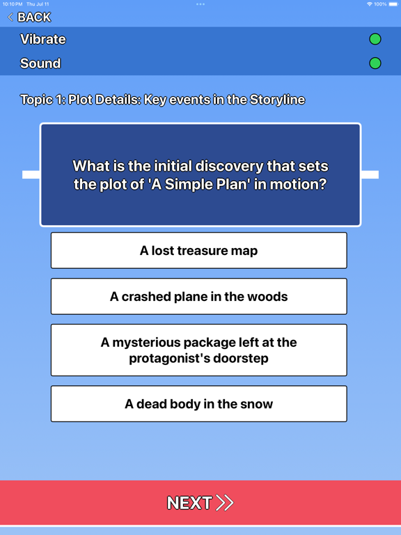 Screenshot #5 pour A Simple Plan Trivia