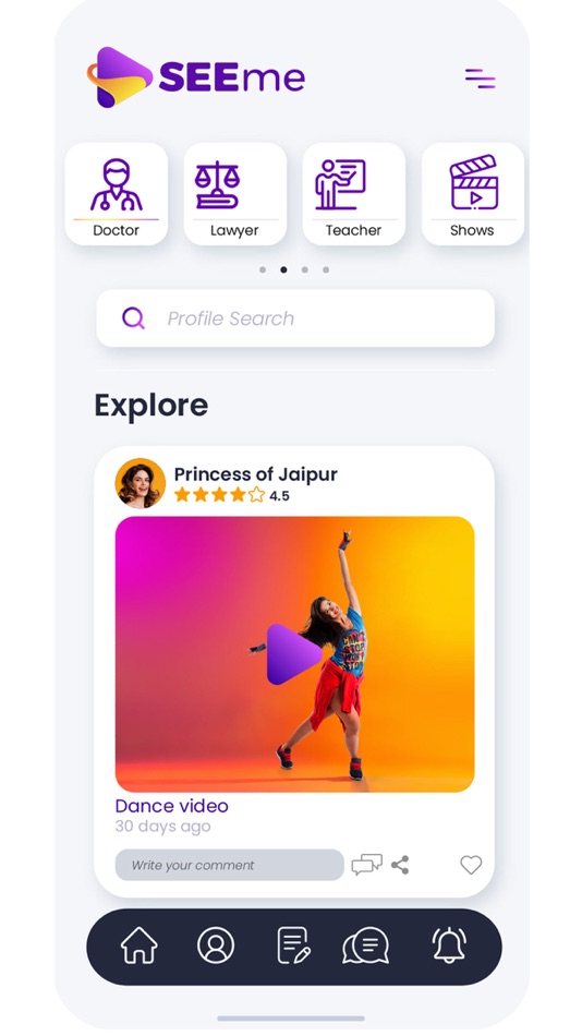 #1. SEEme. (iOS) 由: seemedemo