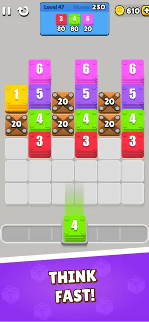 Bricks Stack Puzzle screenshot 2