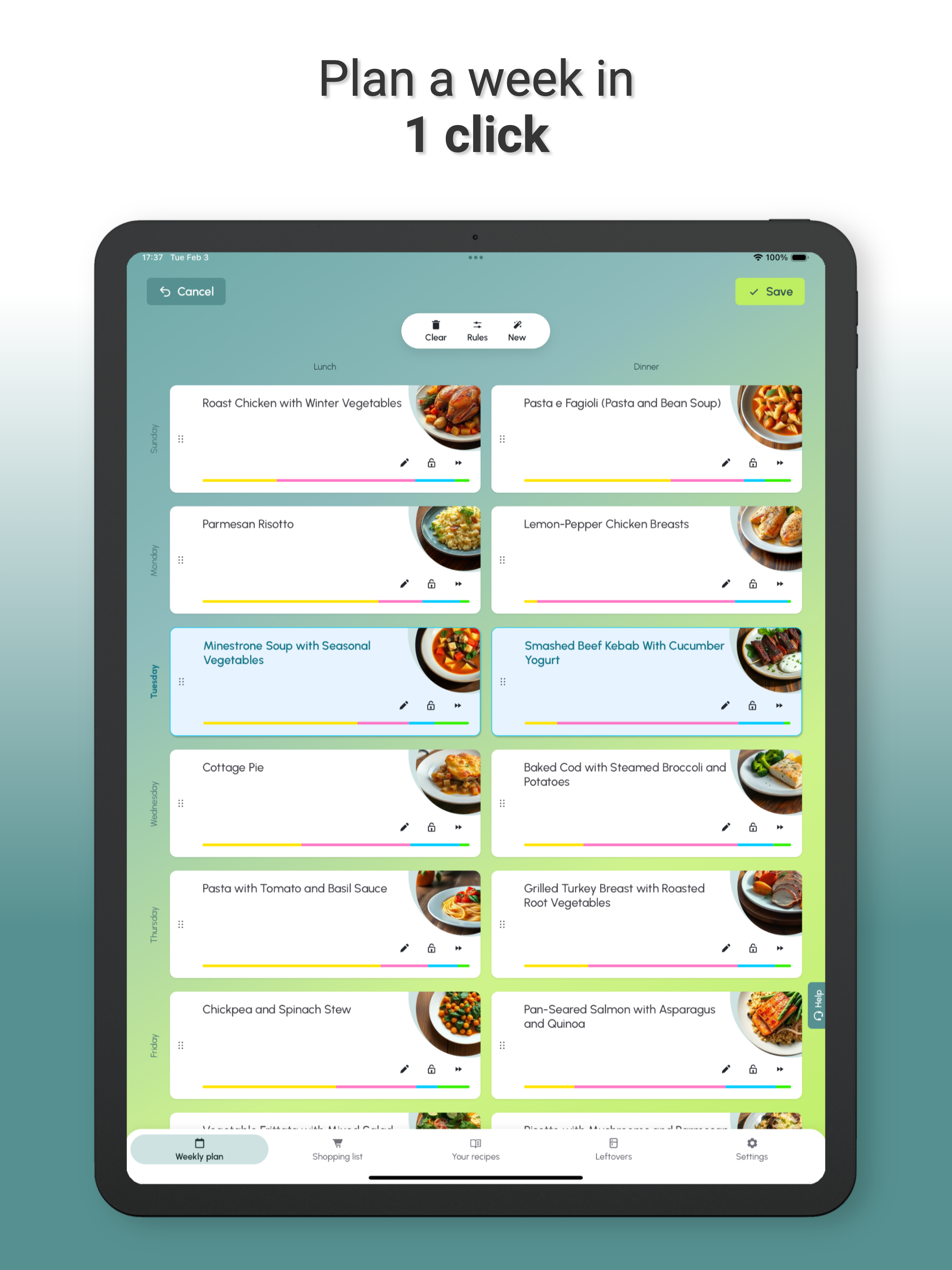 MenuMagic - Smart groceries