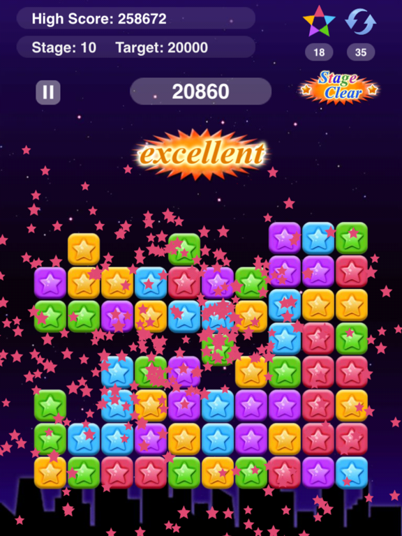 Screenshot #5 pour Pop Star - Block Puzzle
