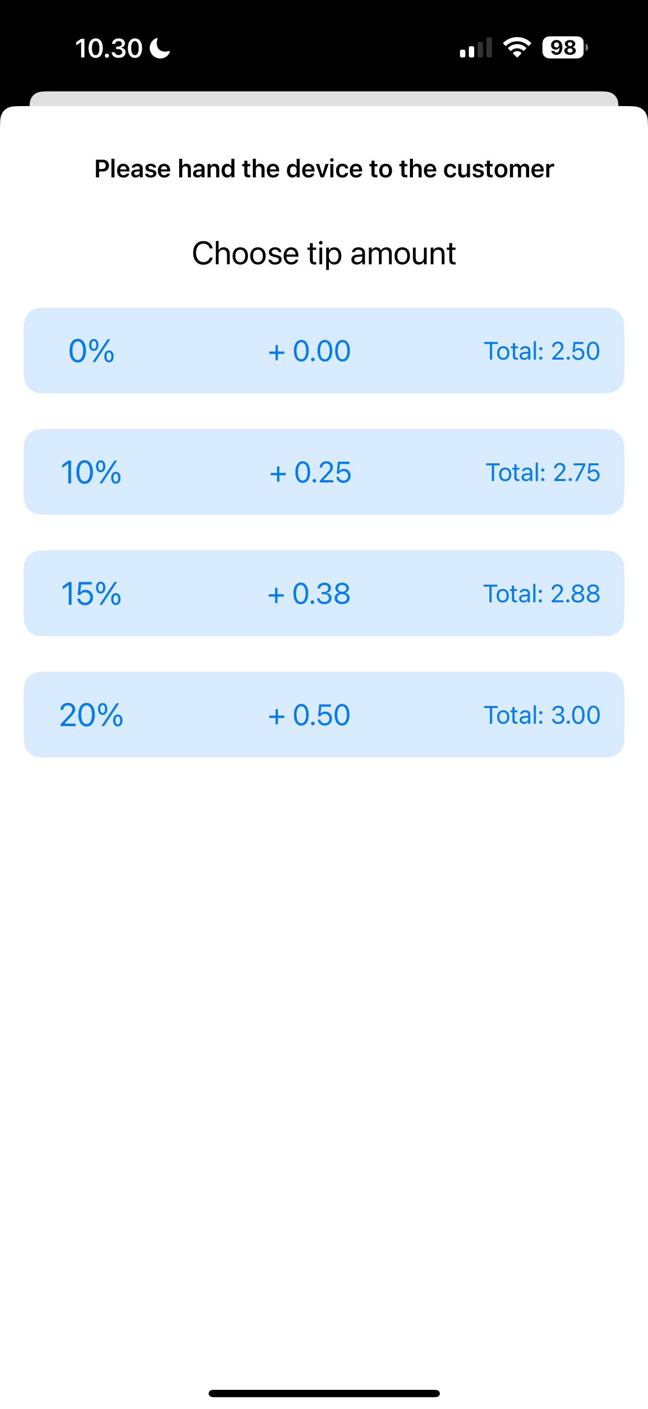 3leaf Payment Terminal screenshot 3