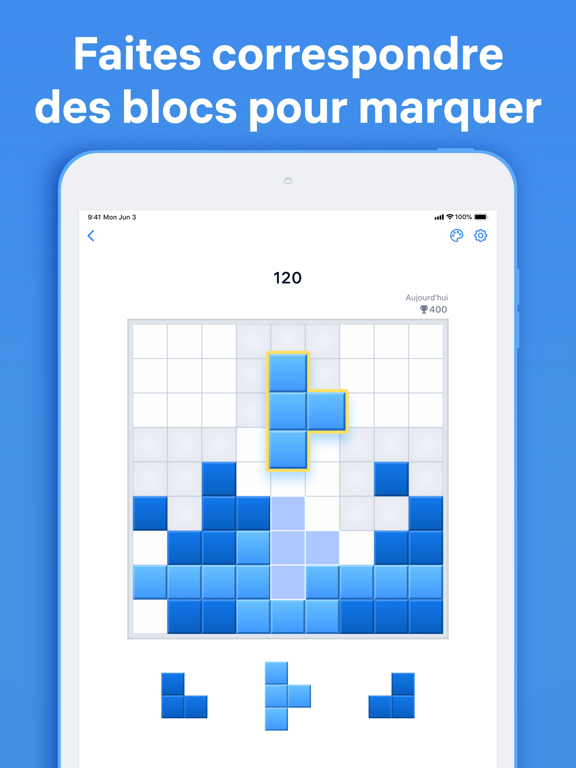 Screenshot #5 pour Blockudoku: Jeu de bloc & cube