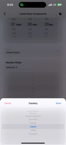 Flutter Liquid Glass Kit screenshot