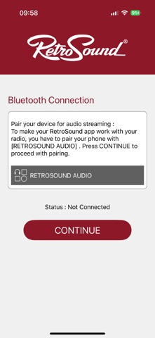 RetroSound Radio Control screenshot