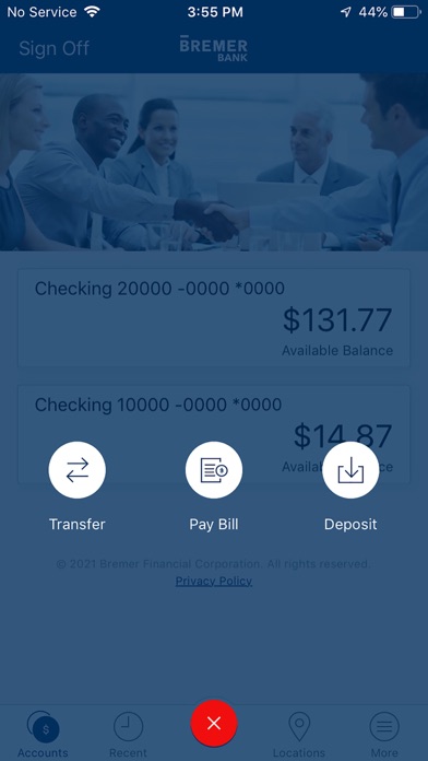 Bremer Bank Business Mobile Screenshot