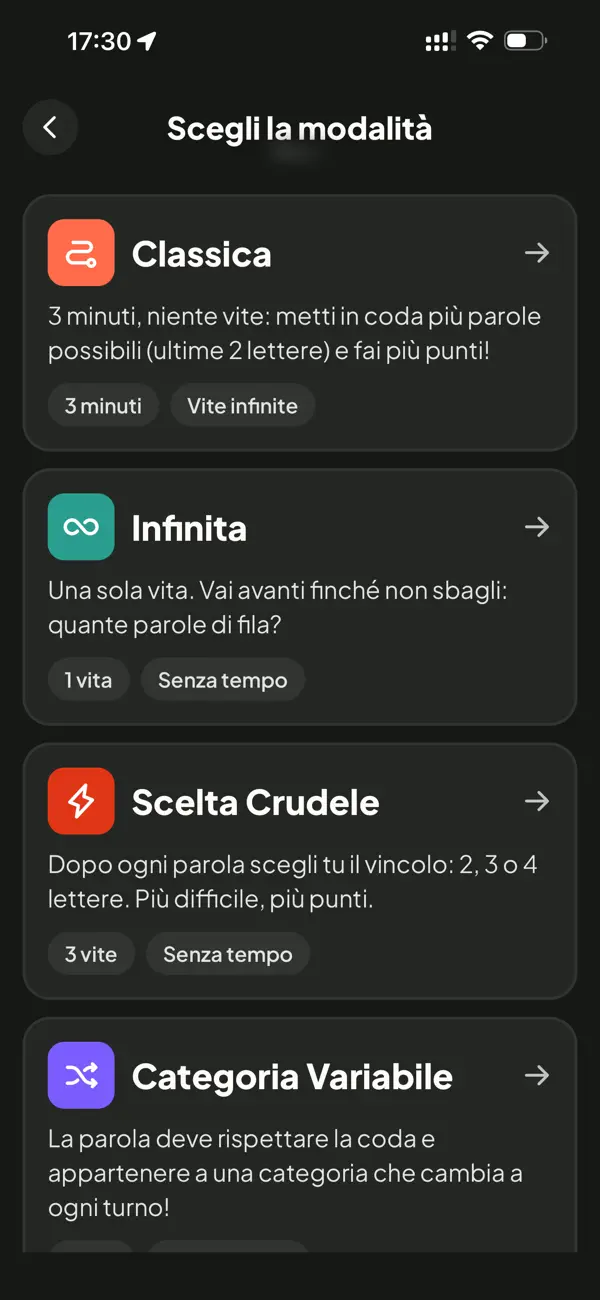 Parole in Coda screenshot 2