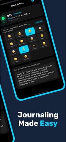 LunarLog AI - Trading Journal screenshot
