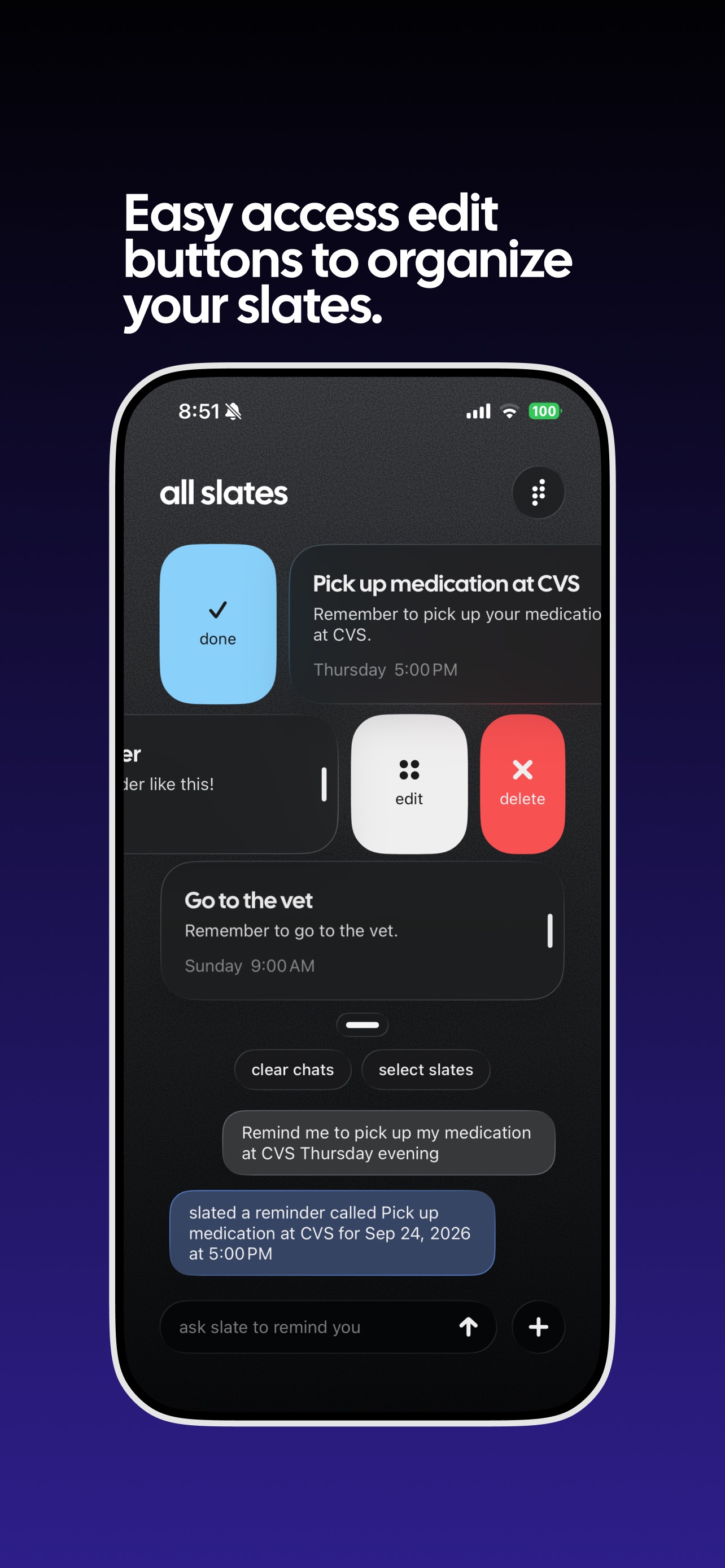 Screenshot 6 of Slate Reminders
