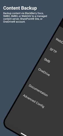 CAPTOR for BlackBerry screenshot