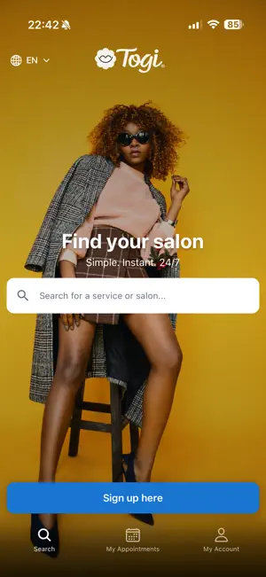 Togi: Book Anytime, Anywhere screenshot 2