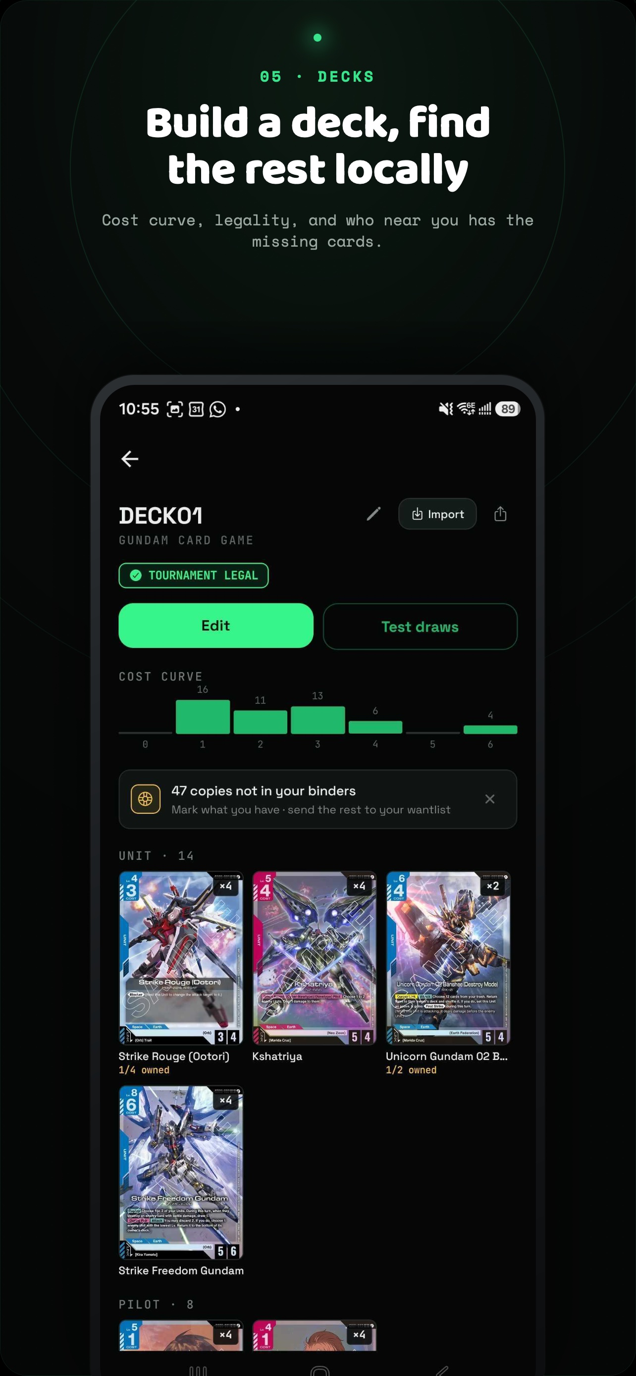 Bindar: Trade Cards Locally screenshot 5