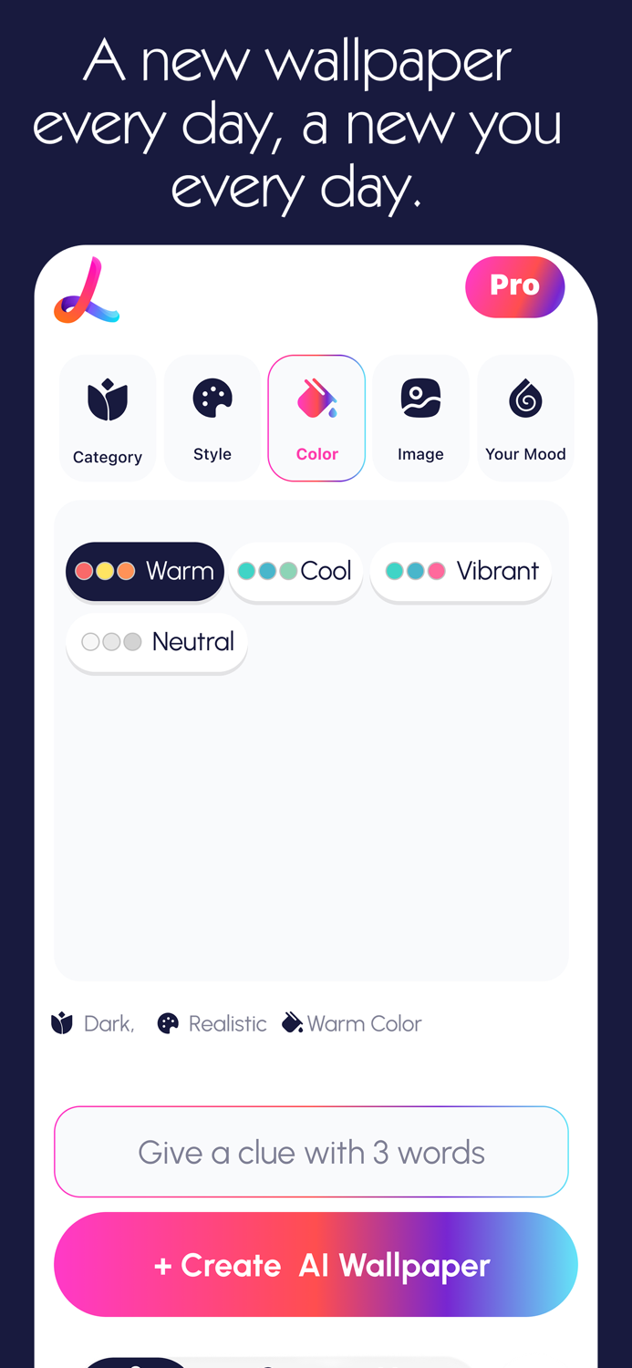 Lumora AI Wallpapers