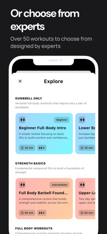 Pumped Workout Tracker Gym Log Screenshot 4 of 6