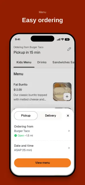 Burger Taco To Go screenshot 3