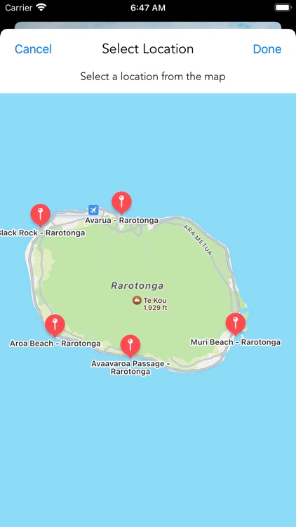 Pacific Islands - Tide Times