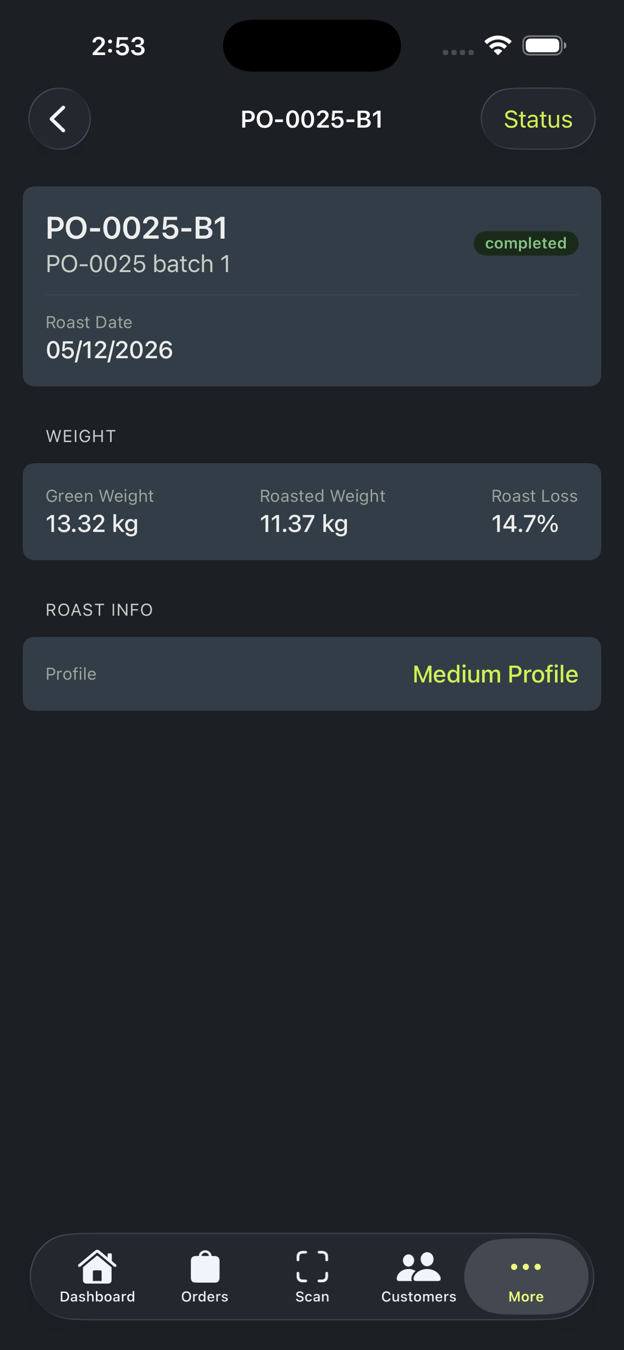 RoastConsole Mobile screenshot 9