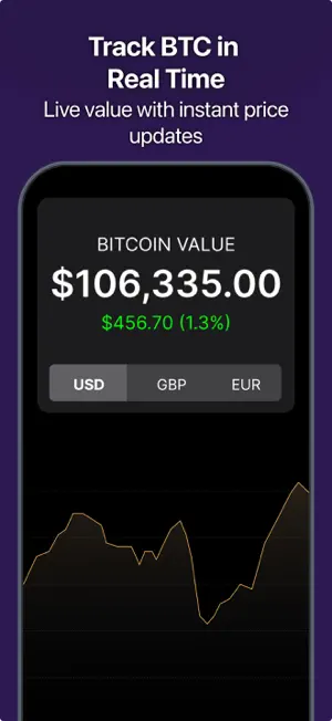 Bitcoin Price Tracker - Simple screenshot 2