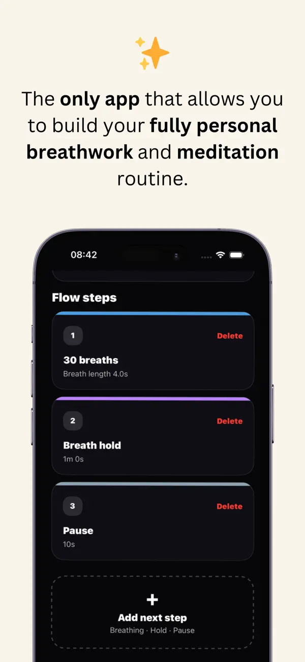 #2. Breath Routine (iOS) Przez: Ahmed Khelifi
