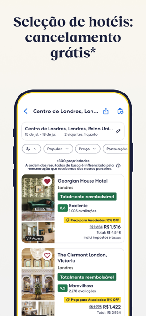 Expedia: viagem, hotel, voo Screenshot