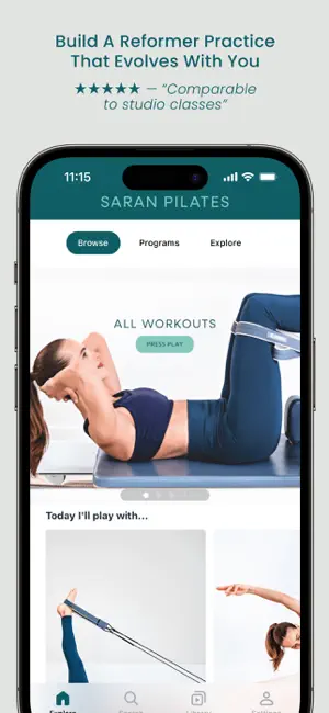 Saran Pilates screenshot 1
