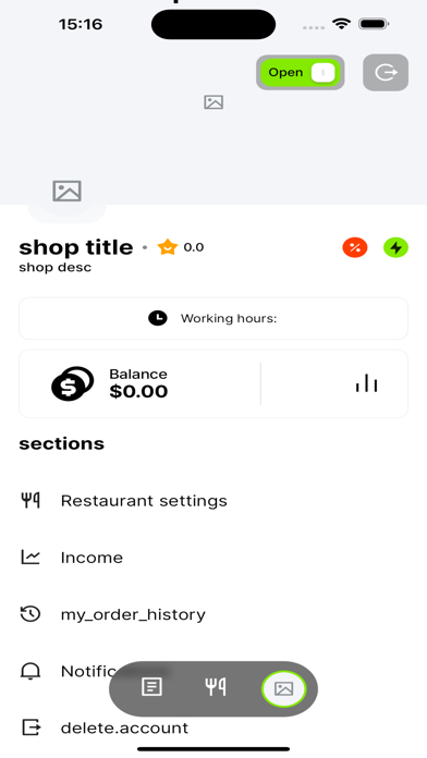 GoGo Seller Screenshot