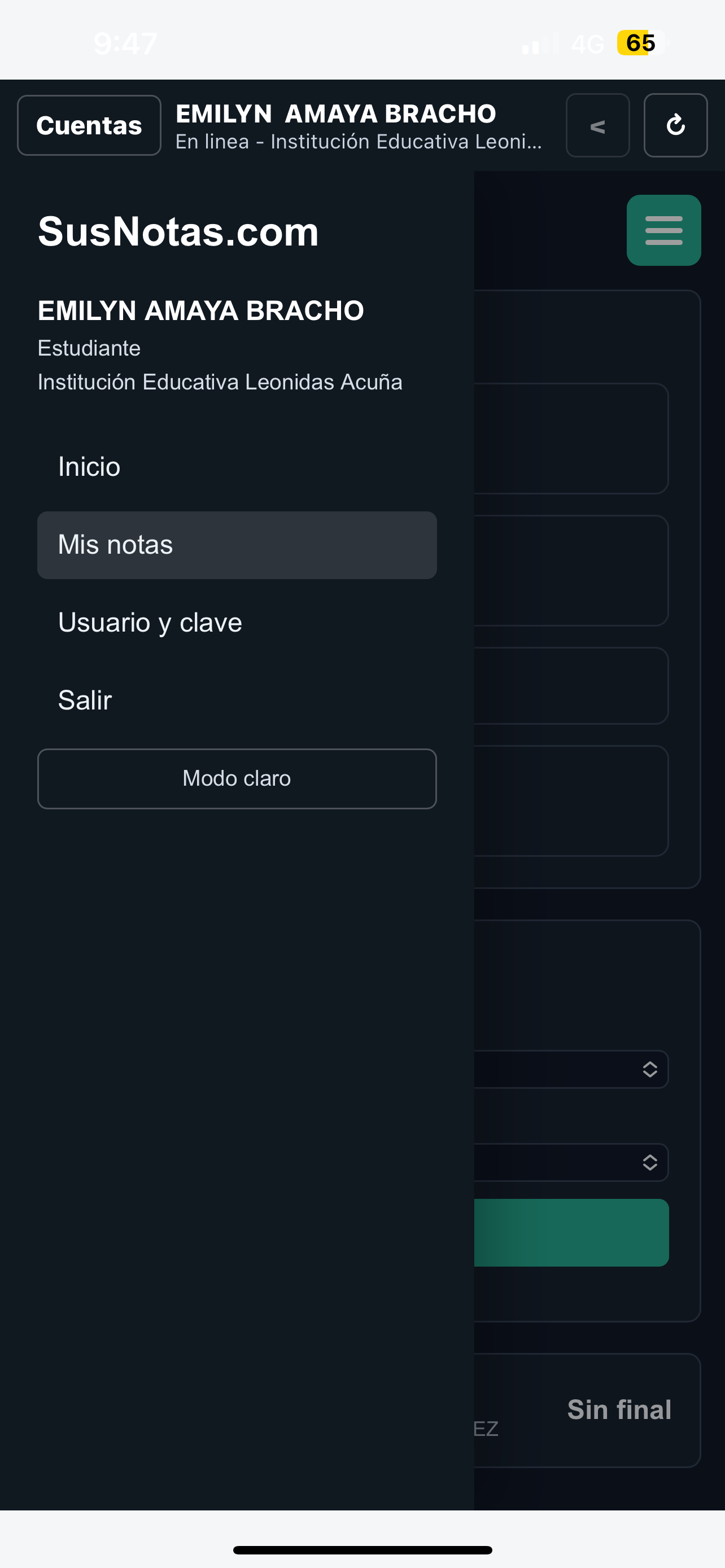 SusNotas screenshot 4
