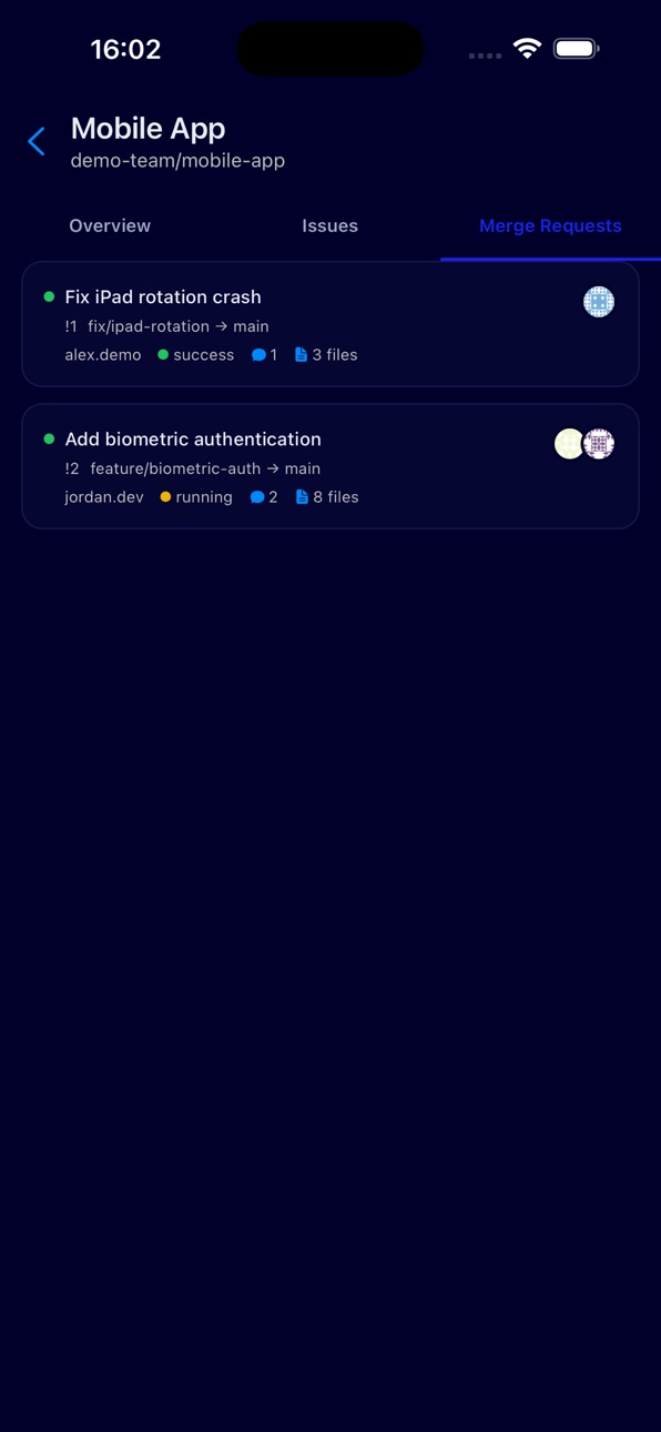 iPhone screenshot